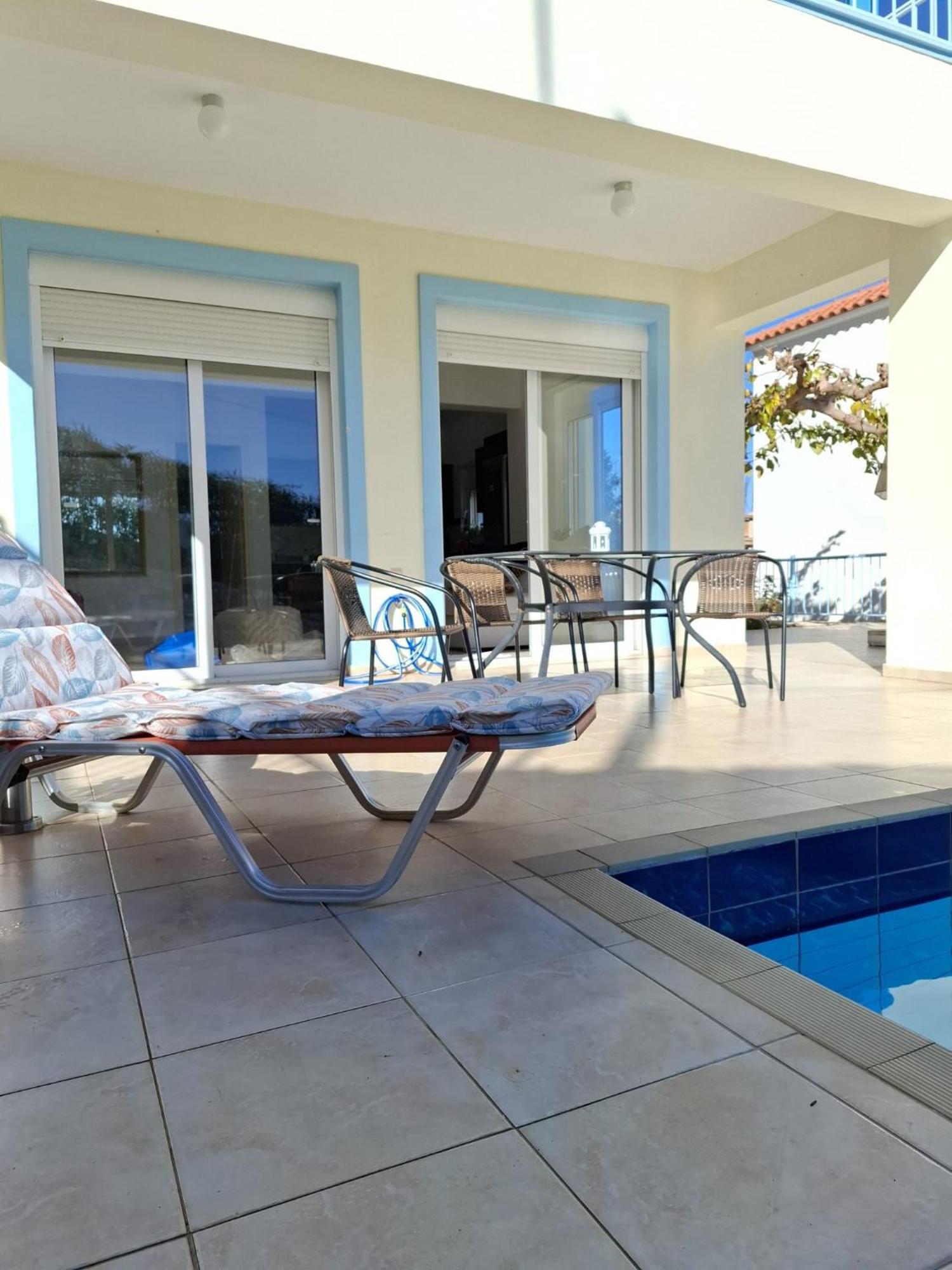Breathtaking Sea And Mountain Views Kefalas Exterior foto